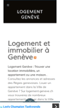 Mobile Screenshot of logement-geneve.ch